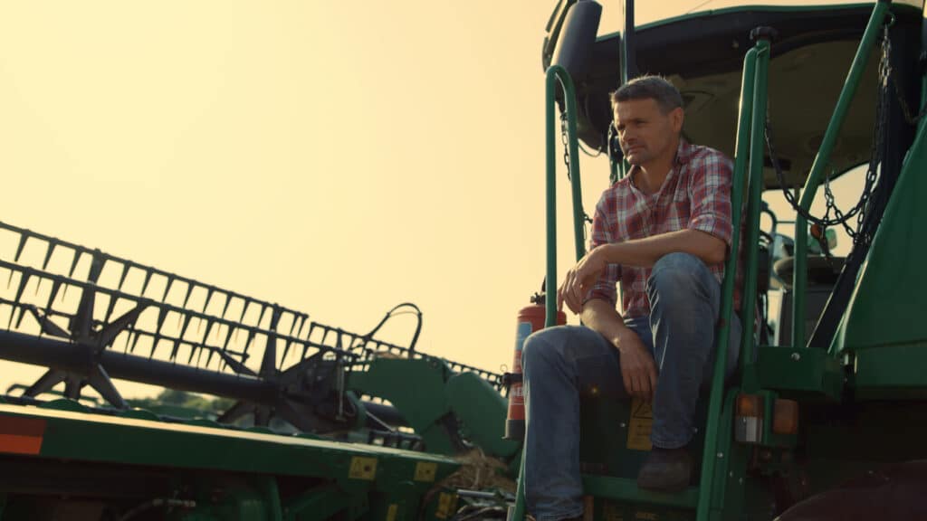 agricultor tractor
